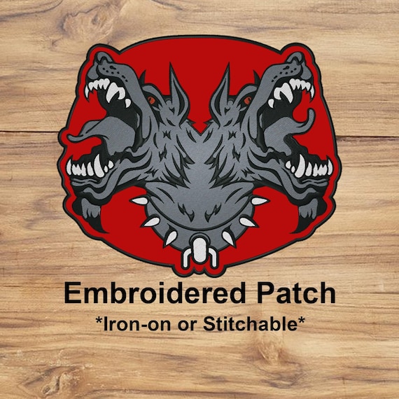 Pit Fighter Vi Embroidered Back Patch - Etsy