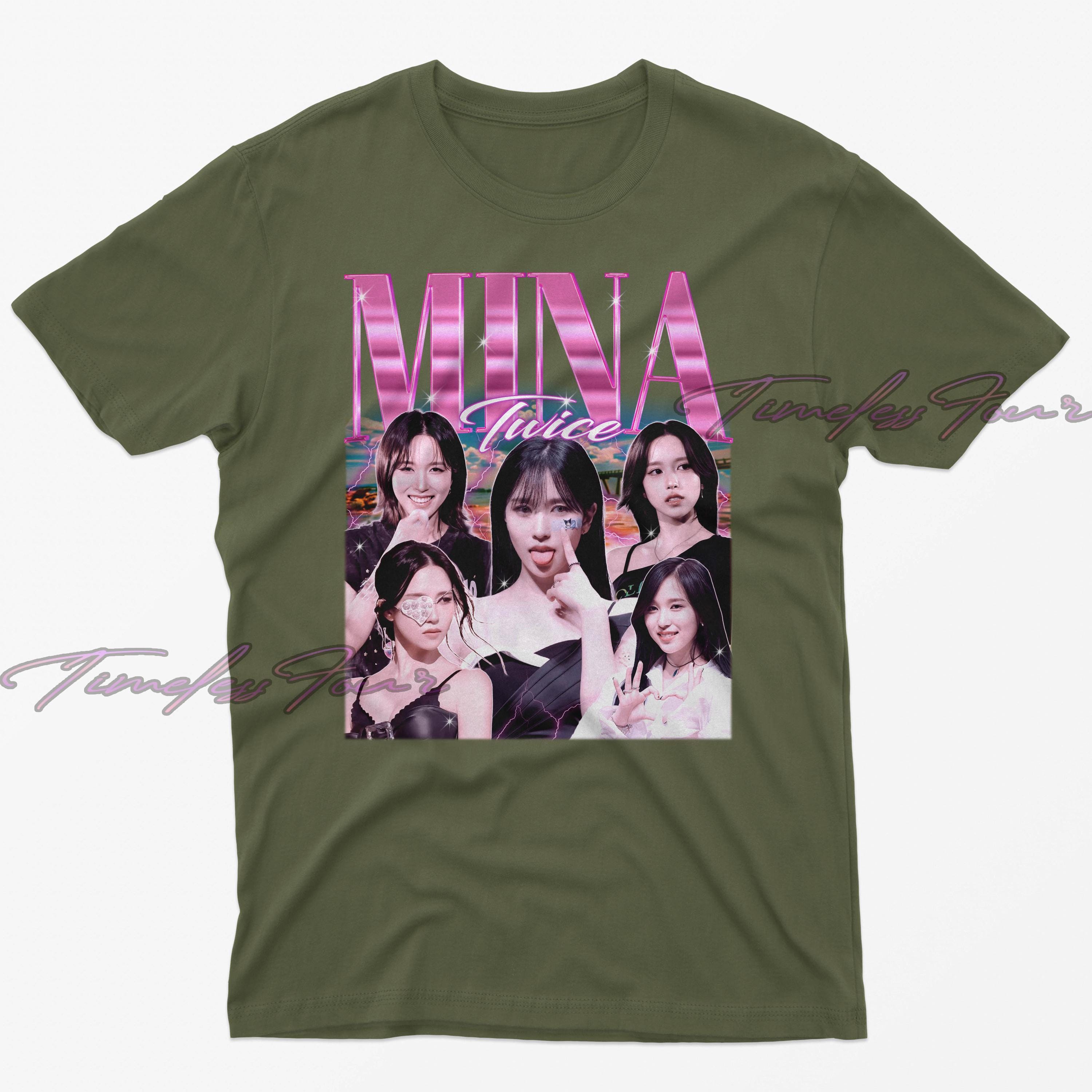 Mina Twice Shirt, Mina Vintage Tshirt, Mina Fan Tees, Mina Bootleg