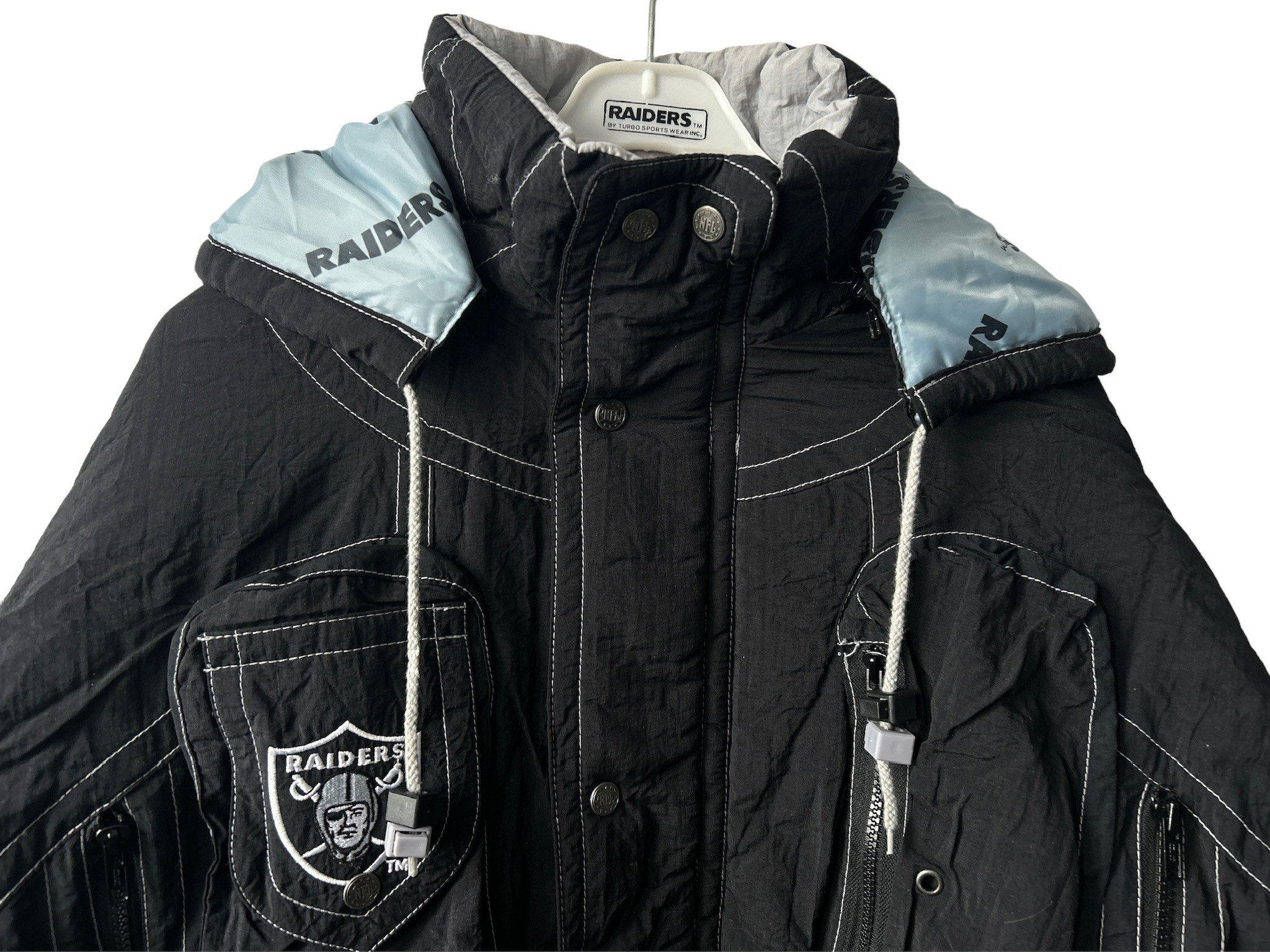Vintage Los Angeles Raiders Triple Fat Goose Heavyweight Jacket