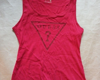 Vintage Y2K Guess Long-sleeve Knit Top With Rhinestones - XS - Etsy