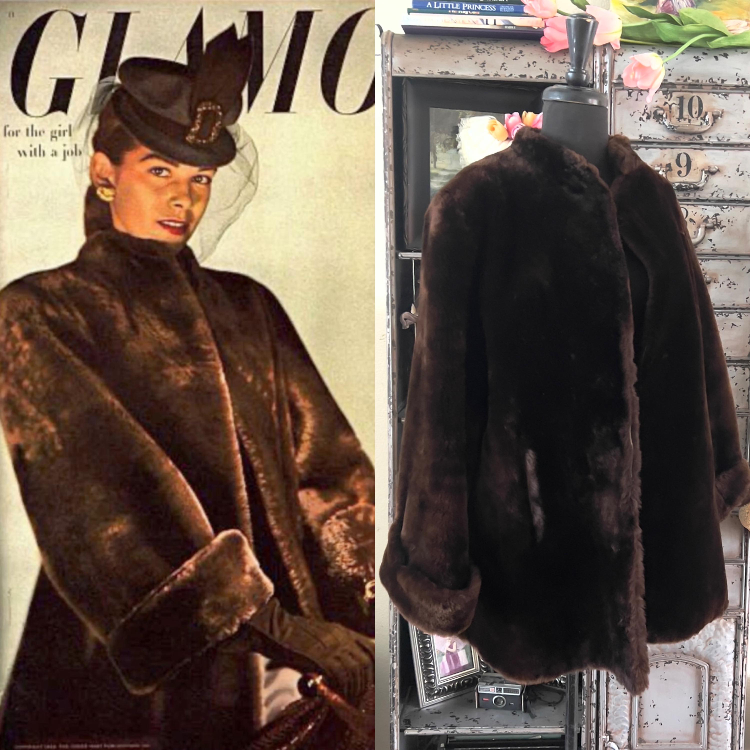1940s Fur Coat - Etsy
