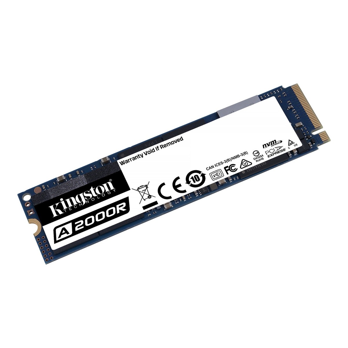 Kingston 1TB A2000 M2 NVMe PCI Express (S{A2000M8/1000G}) Solid