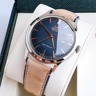 Orient RA-AC0P02L10B Bambino Version 4 Blue Analog Automatic