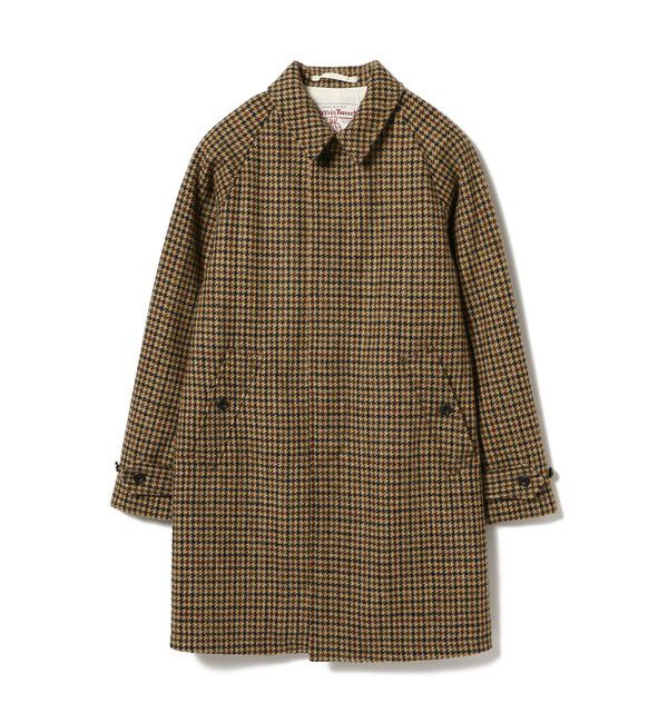 BEAMS PLUS / ハリスツイード バルカラー コート（BEAMS PLUS