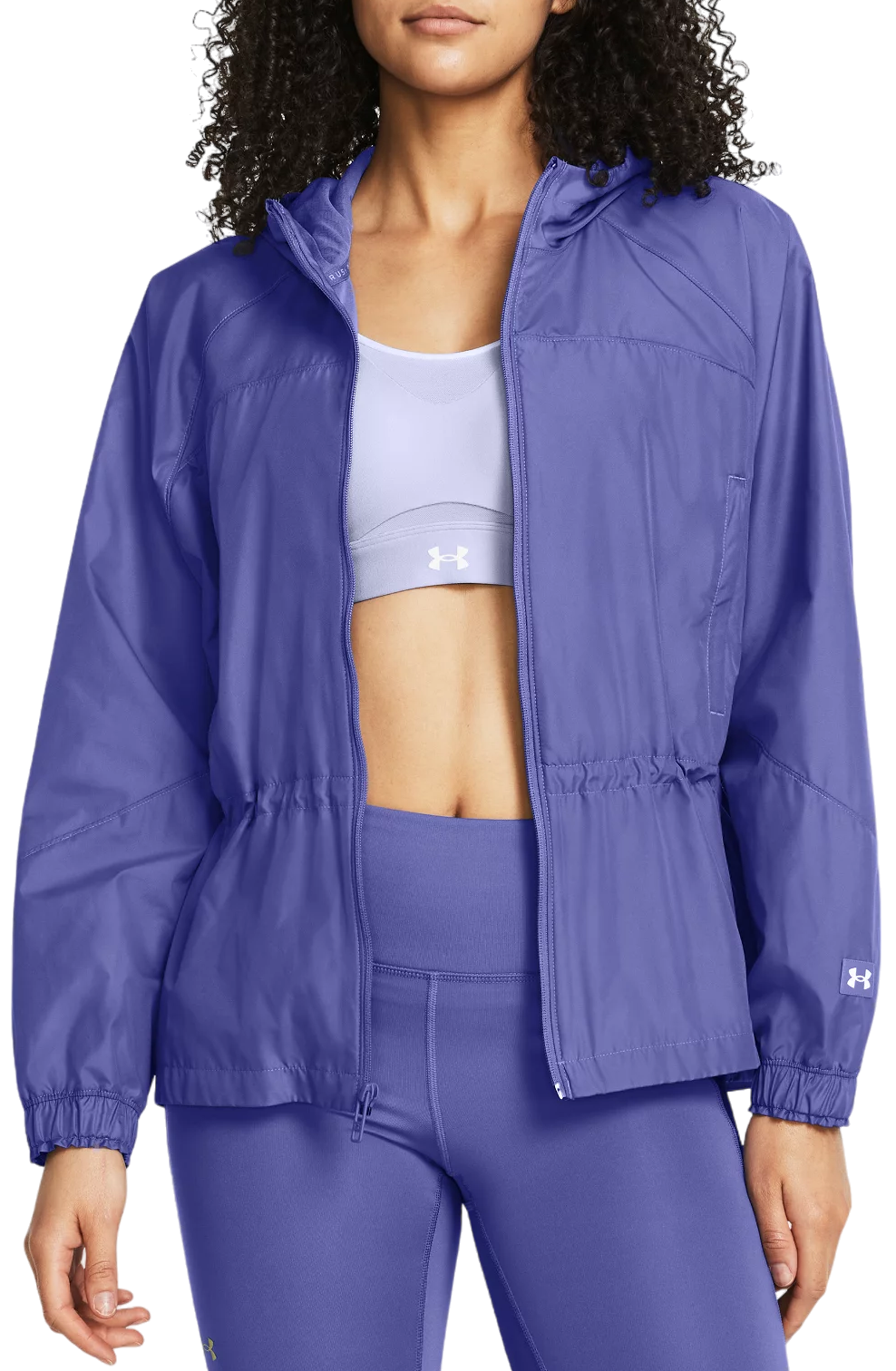 Hooded Under Armour Vanish Elite Woven Full-Zip Oversized Jacket