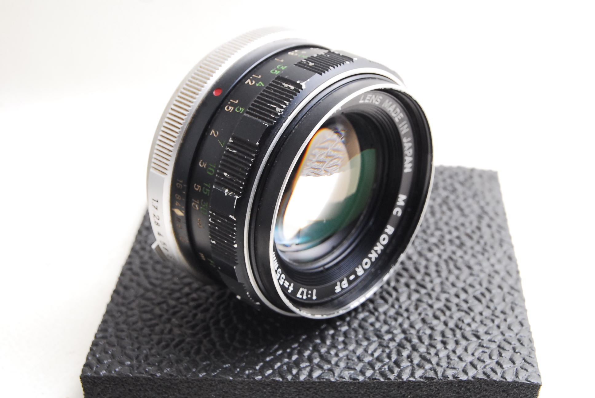 Minolta MC Rokkor-PF 55mm F1.7 修理記録 – レンズ修理なら日本レンズ協会