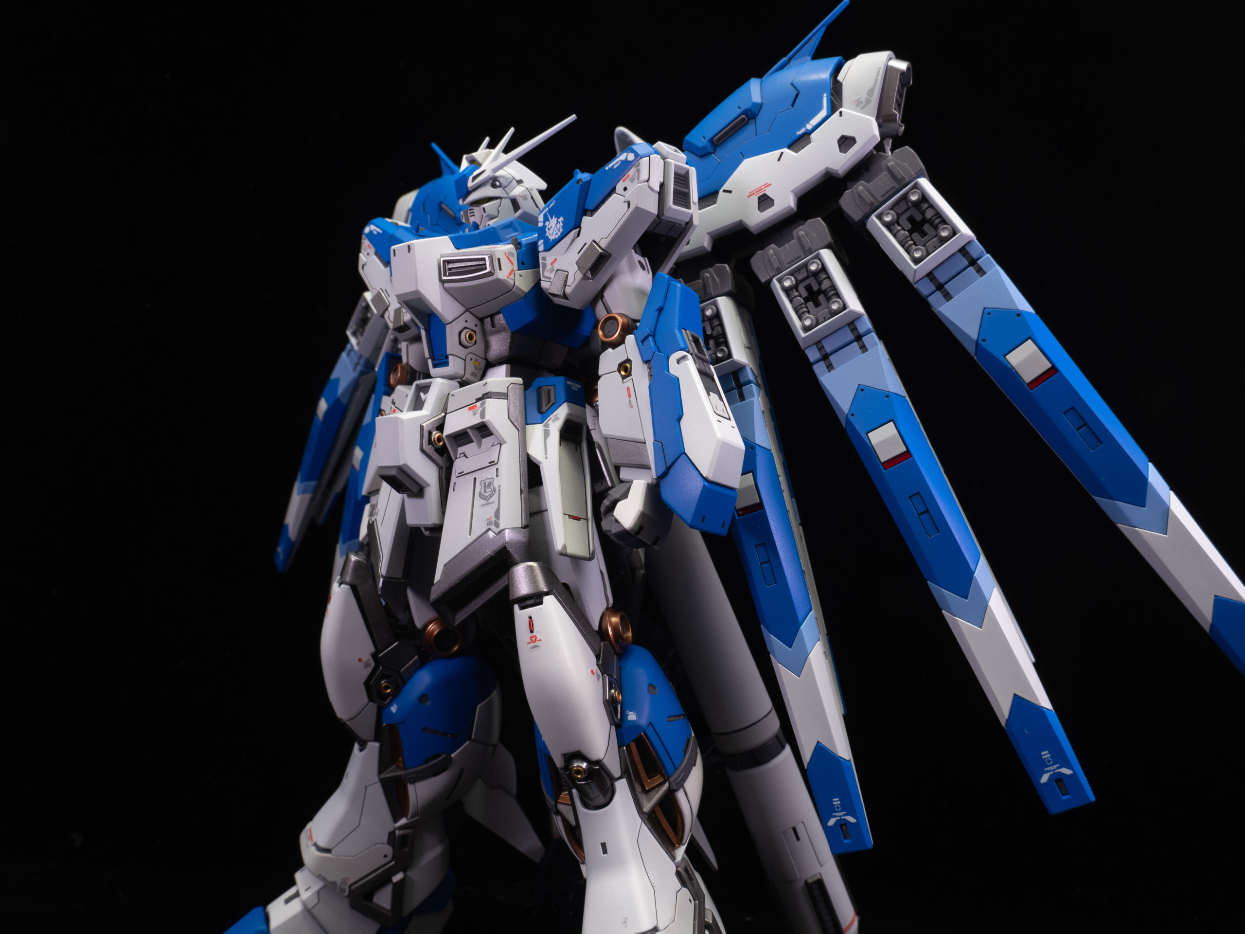 RG hi-νガンダム 全塗装制作｜Forever Modeling