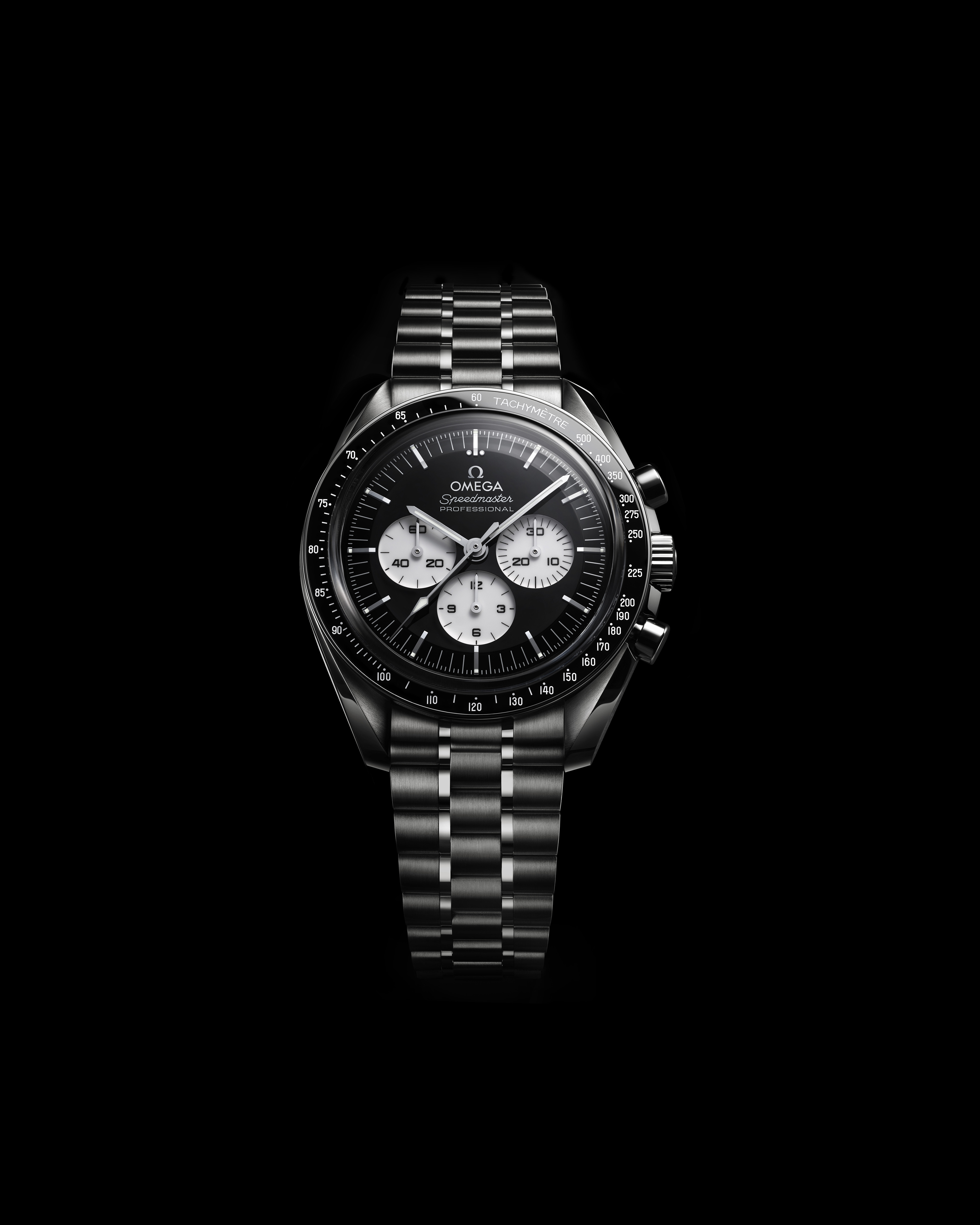 Omega Speedmaster Reverse Panda Dial Moonwatch in Steel