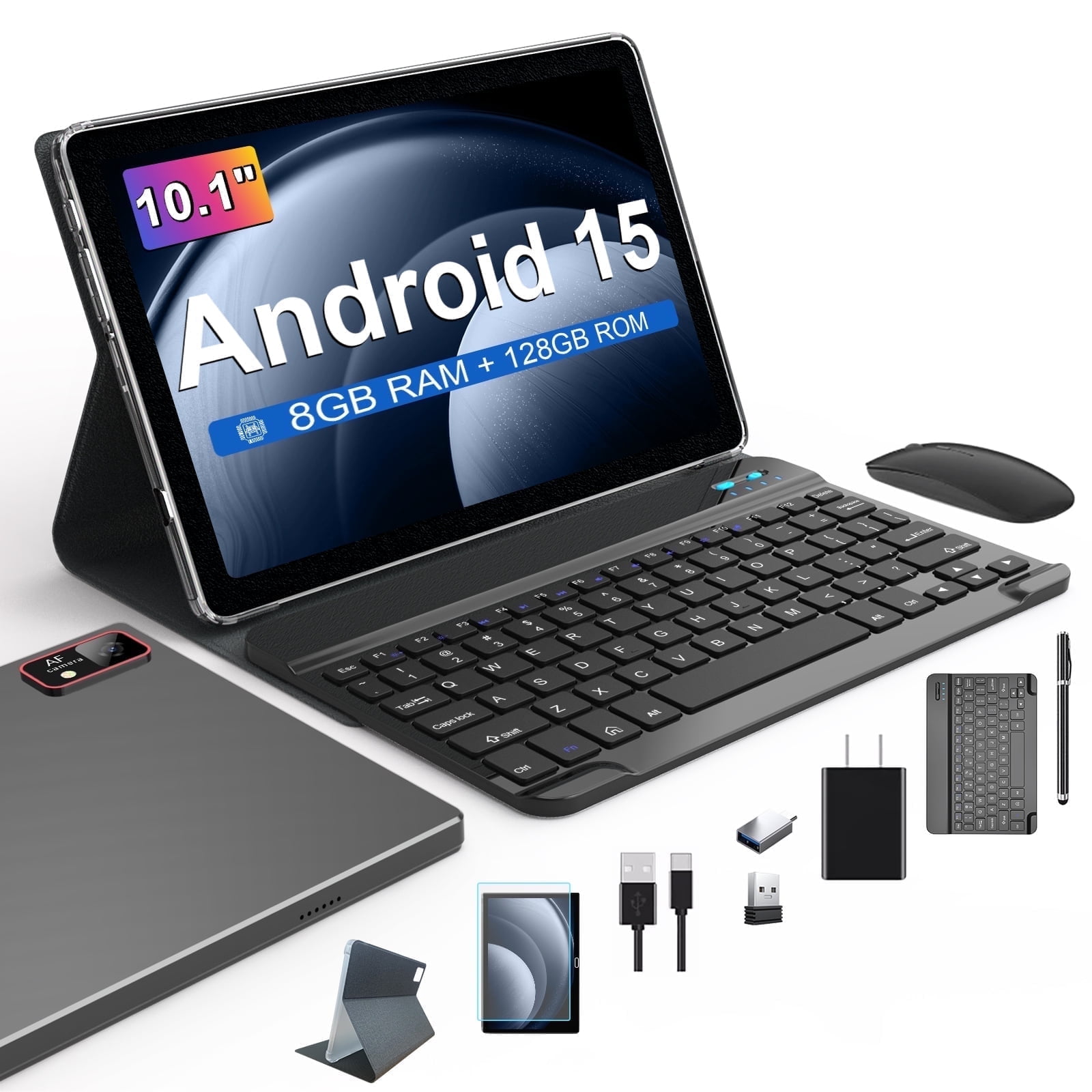 11 inch Android 15 Tablet, MTK8786 Octa-Core, 128GB Storage, 16GB