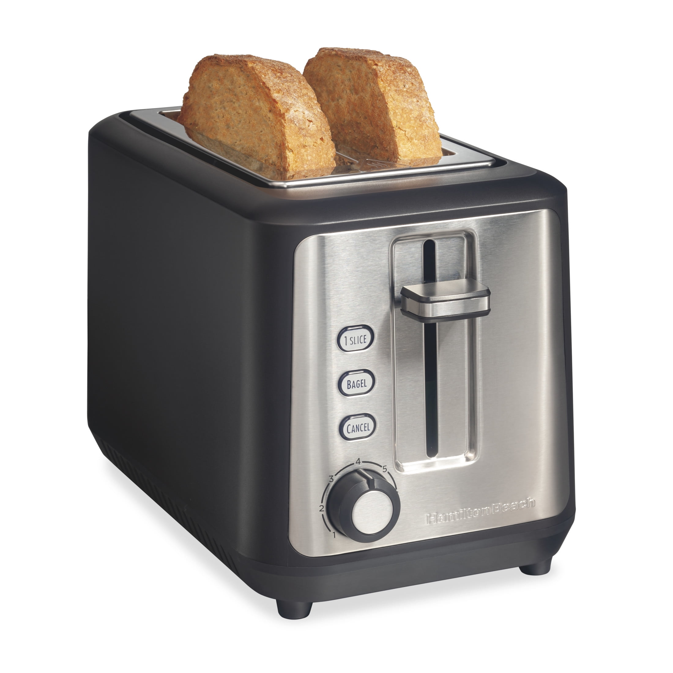 Hamilton Beach Extra-Wide-Slot 2 Slice Toaster with 7 Toast Shades
