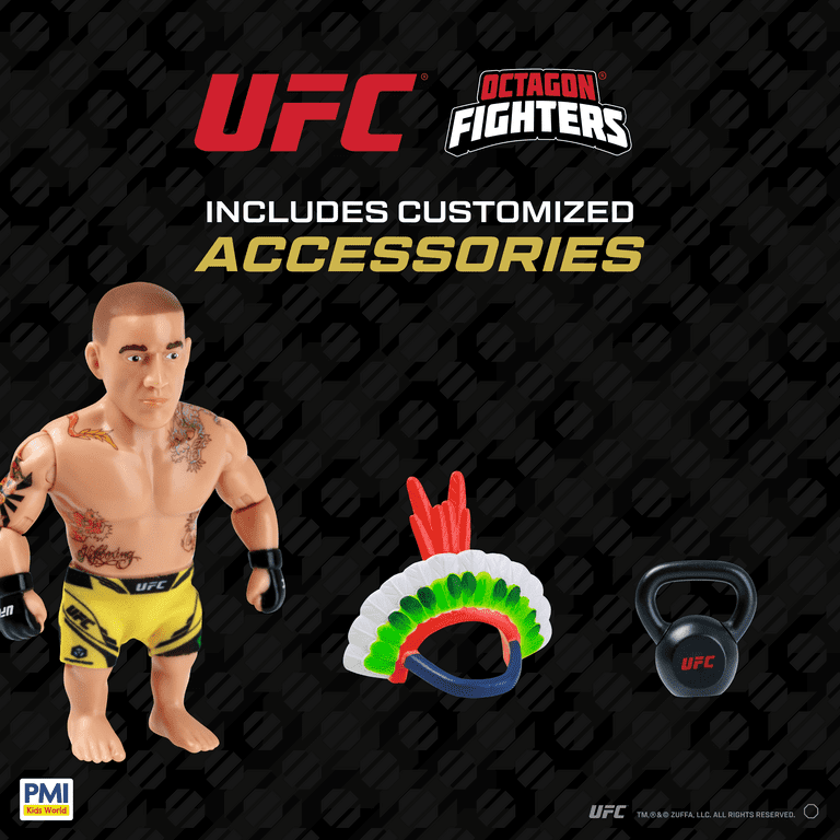 UFC Alex Pereira 4.5 Inch Action Figure with Accessories - Walmart.com
