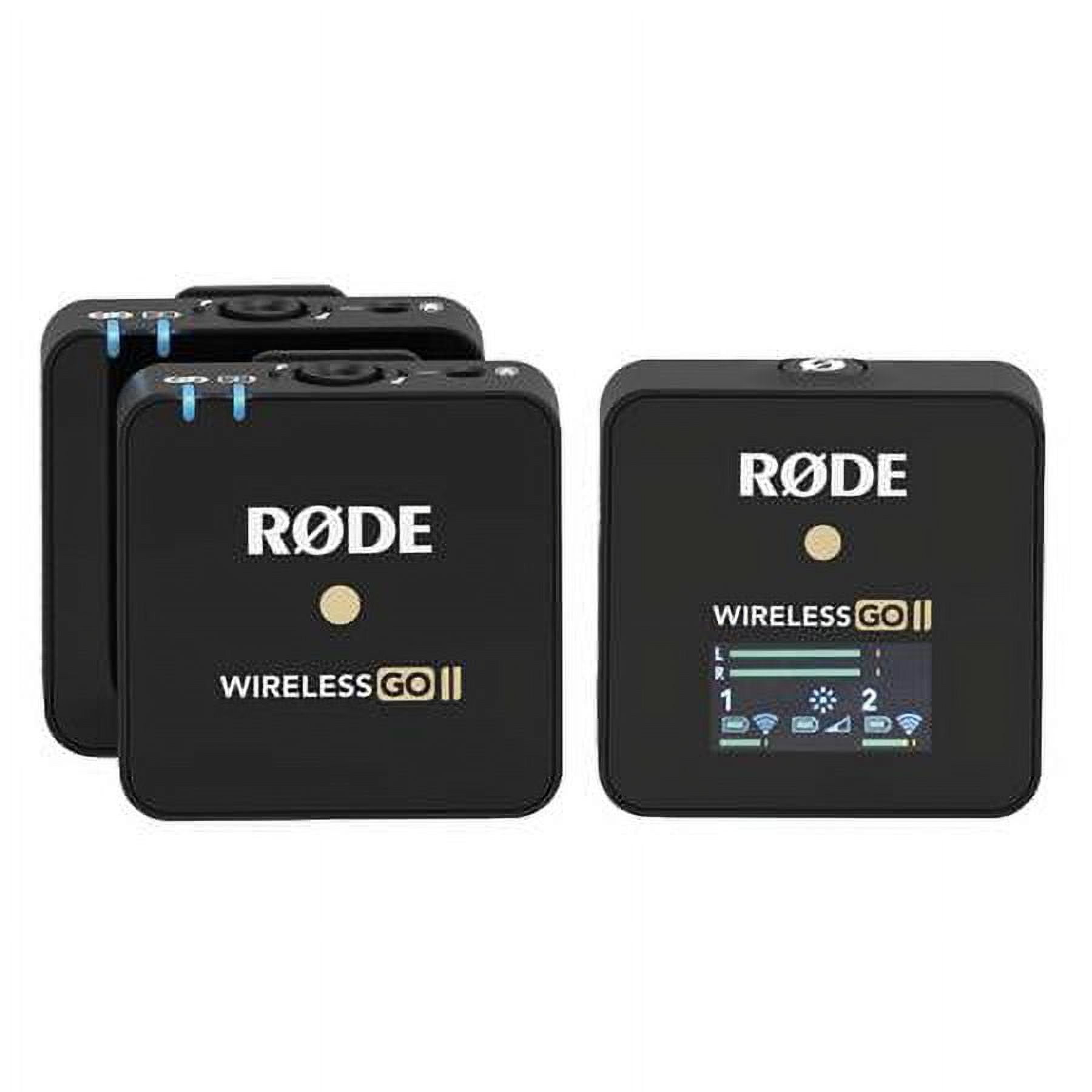Rode Wireless GO II Compact Digital 2.4 GHz Mini Microphone System