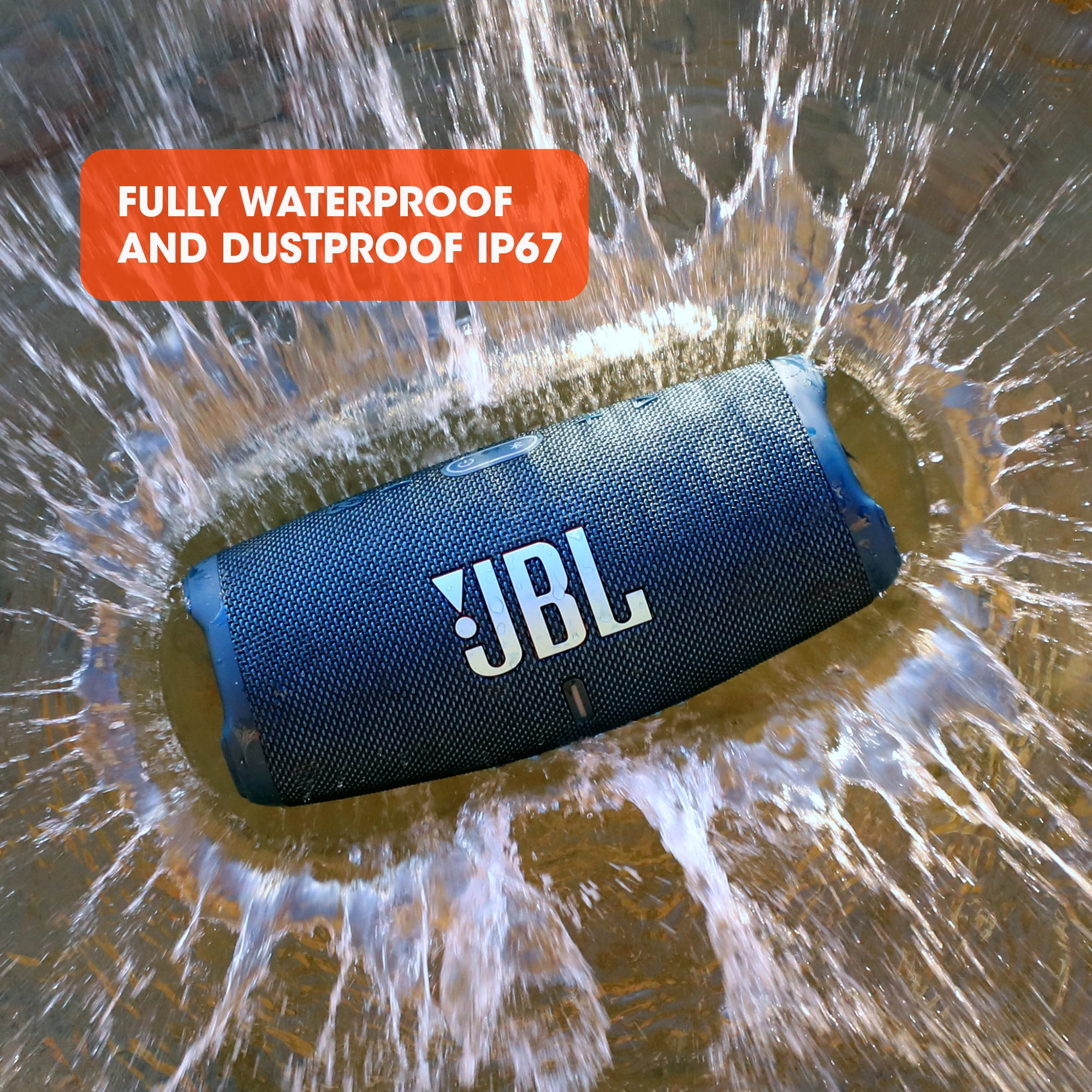 JBL Charge 5 Bluetooth Wireless Music, Portable Waterproof Speaker