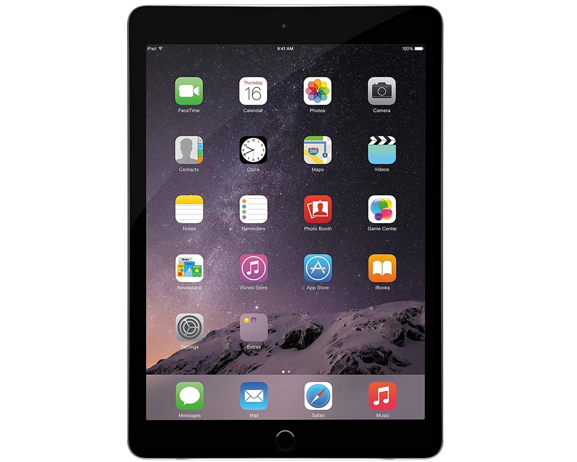 Apple Restored iPad Mini 4, 128GB, Wi-Fi Only, Space Gray (Scratch
