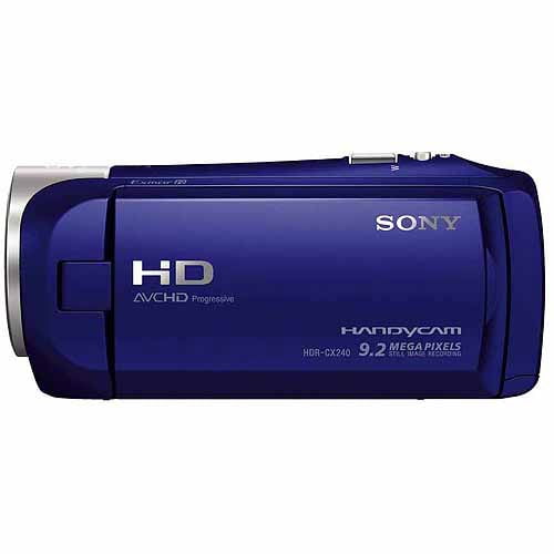 Sony Handycam HDR-CX240, 1080p Camcorder, 27x Optical Zoom, 2.51