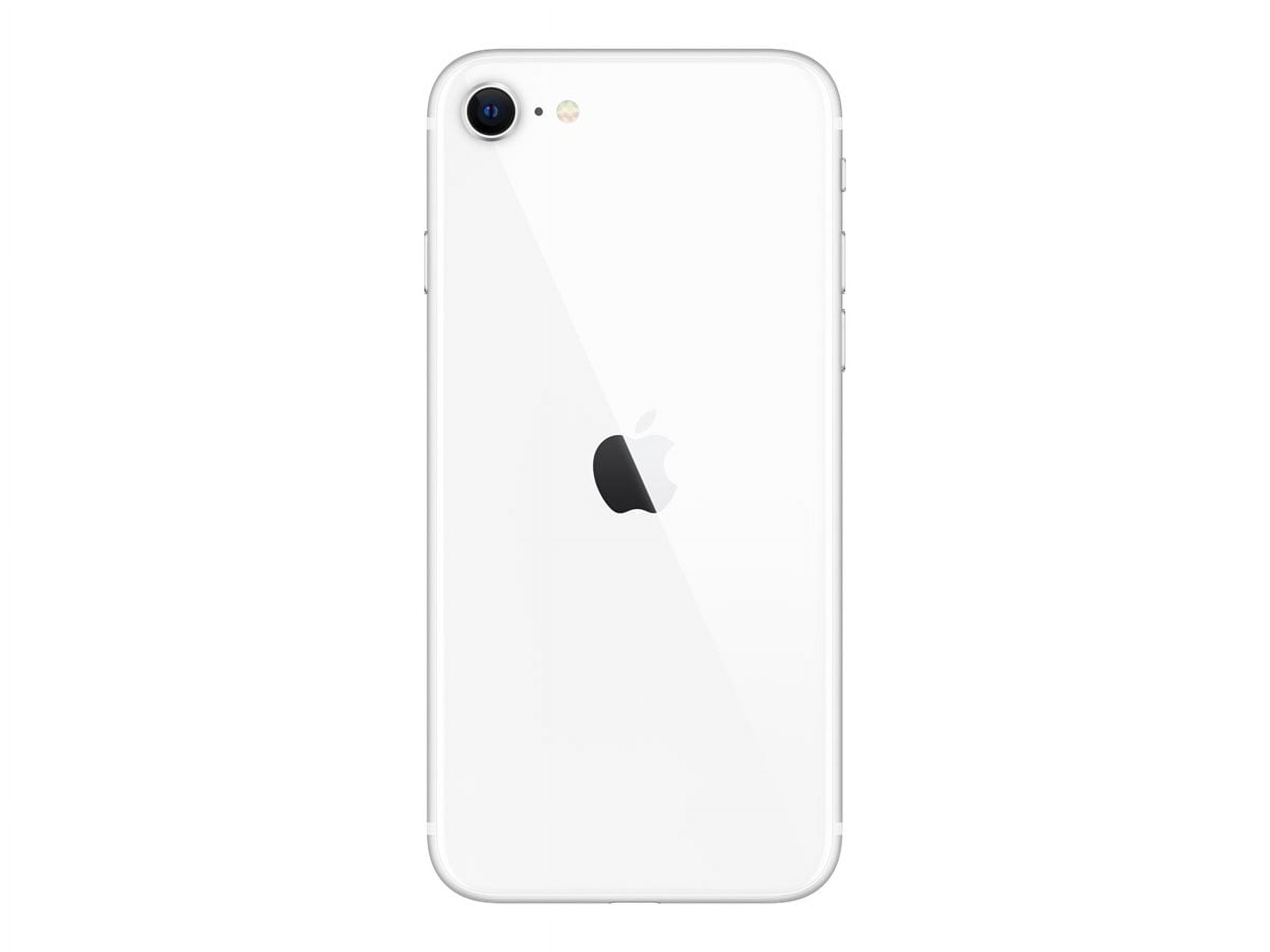 Restored Apple iPhone SE 2 128GB White LTE Cellular MXCX2LL/A