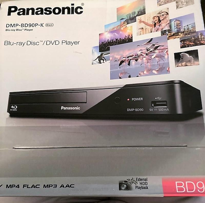 Panasonic Blu Ray DVD Player with Full HD Picture Quality and Hi