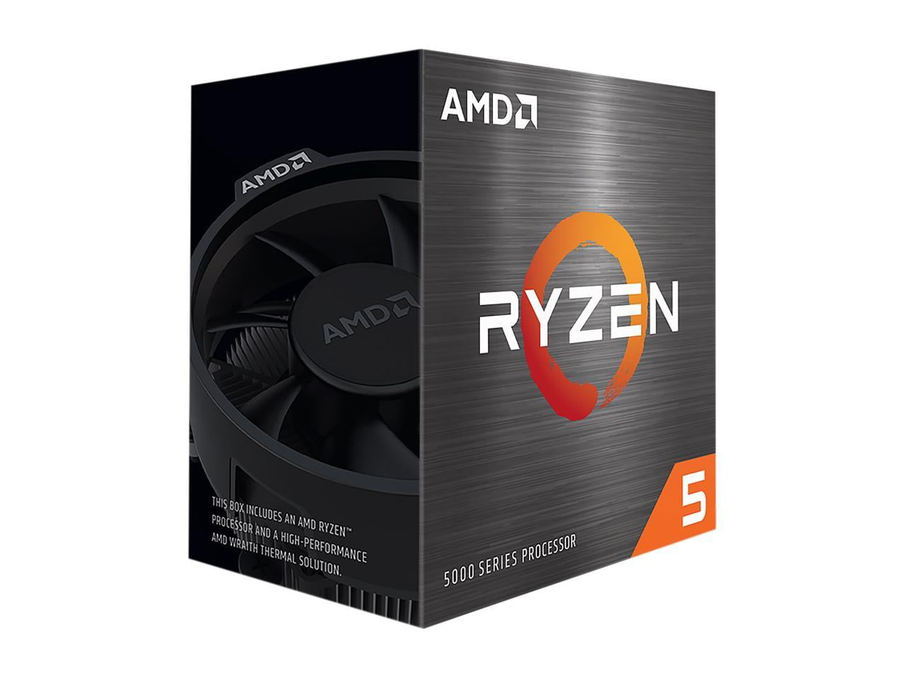 AMD Ryzen 5 5500 Gaming CPU - 6-Core 3.6 GHz AM4 Processor, Wraith
