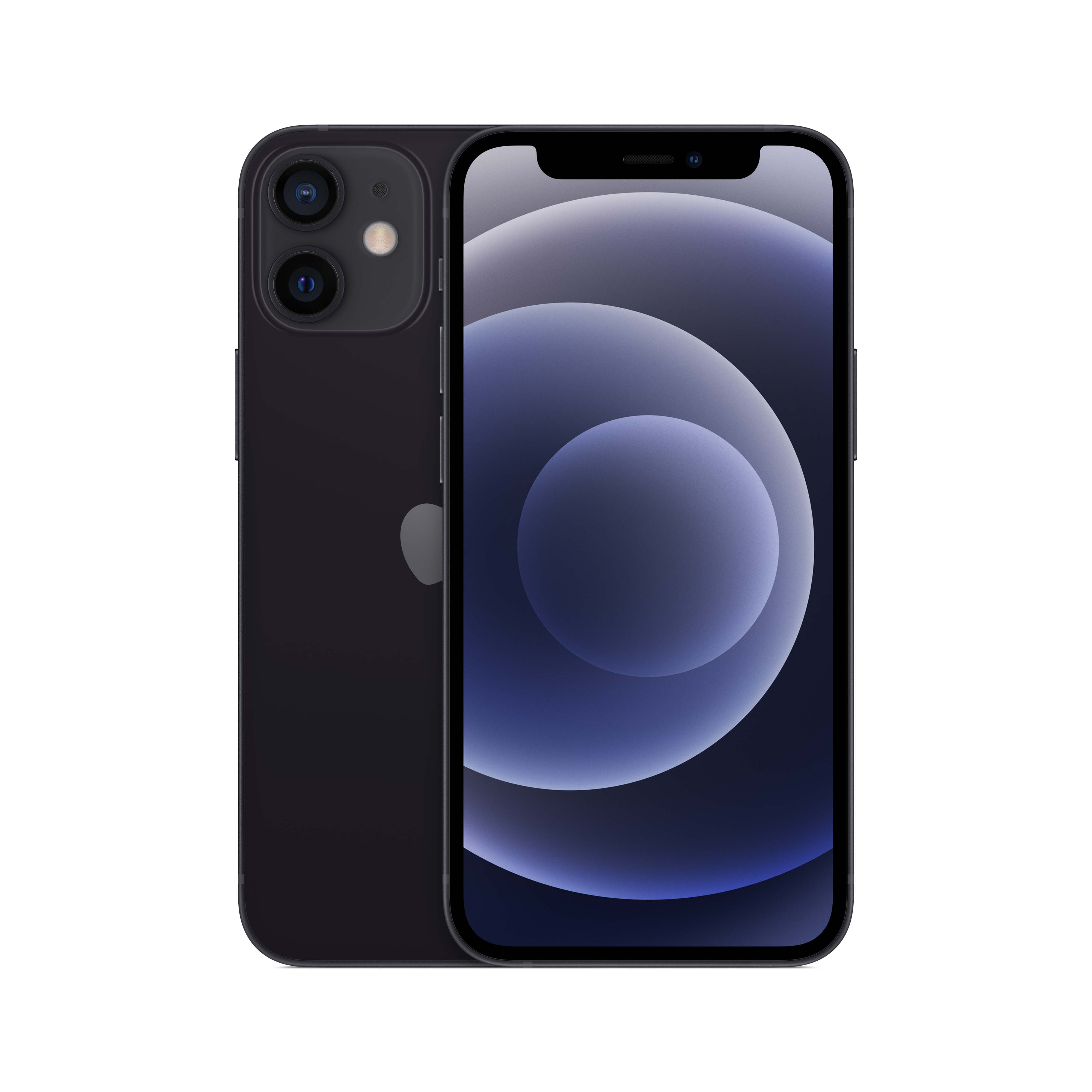AT&T iPhone 12 mini 64GB Black - Walmart.com
