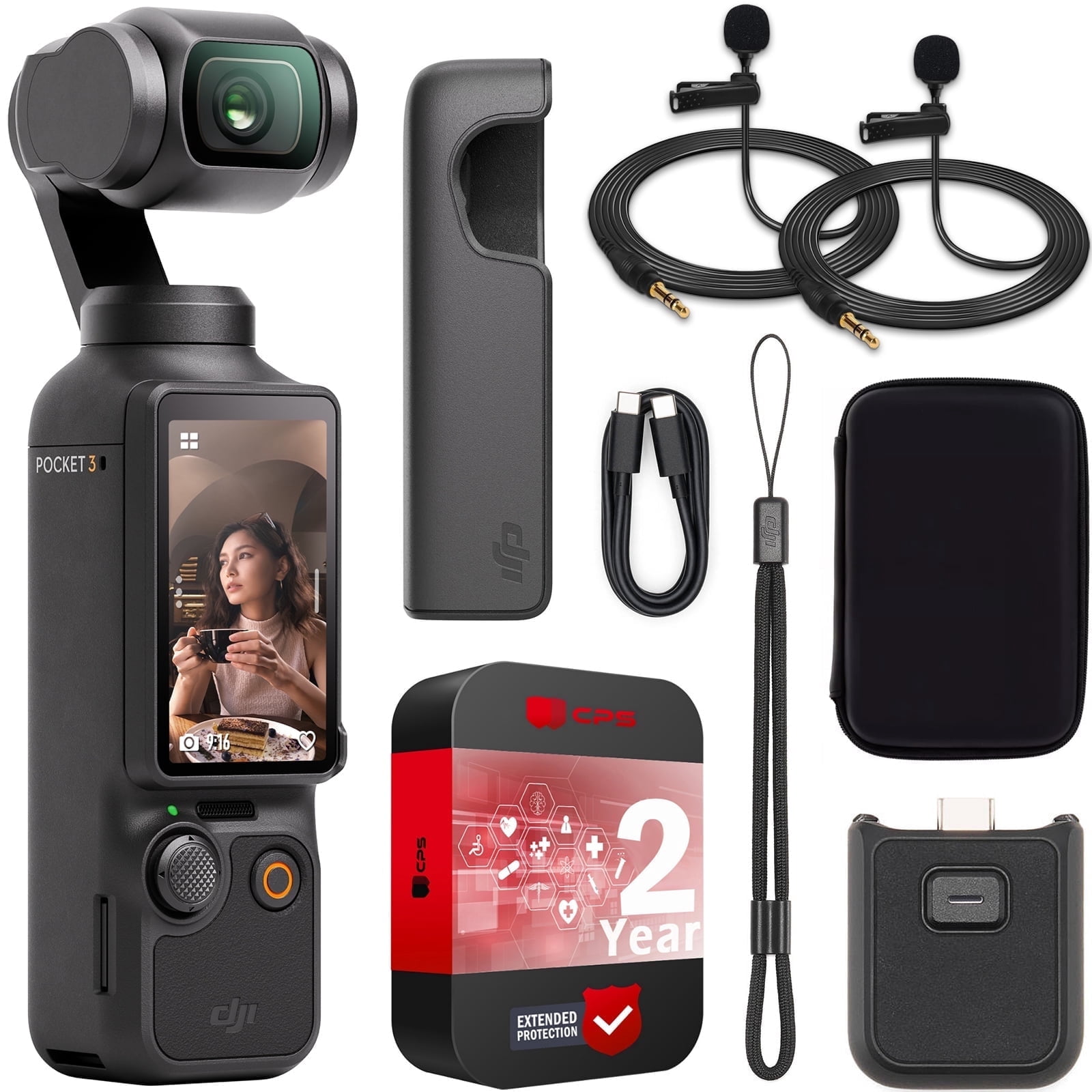 DJI Osmo Pocket 3 Vlogging Camera with 1'' CMOS & 4K/120fps Video
