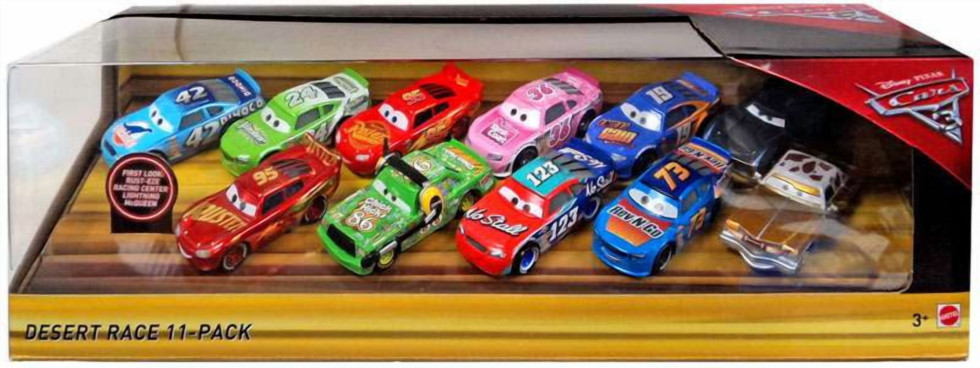 Disney Pixar Cars 3, Desert Race Toy Cars, 11-Pack Ready for