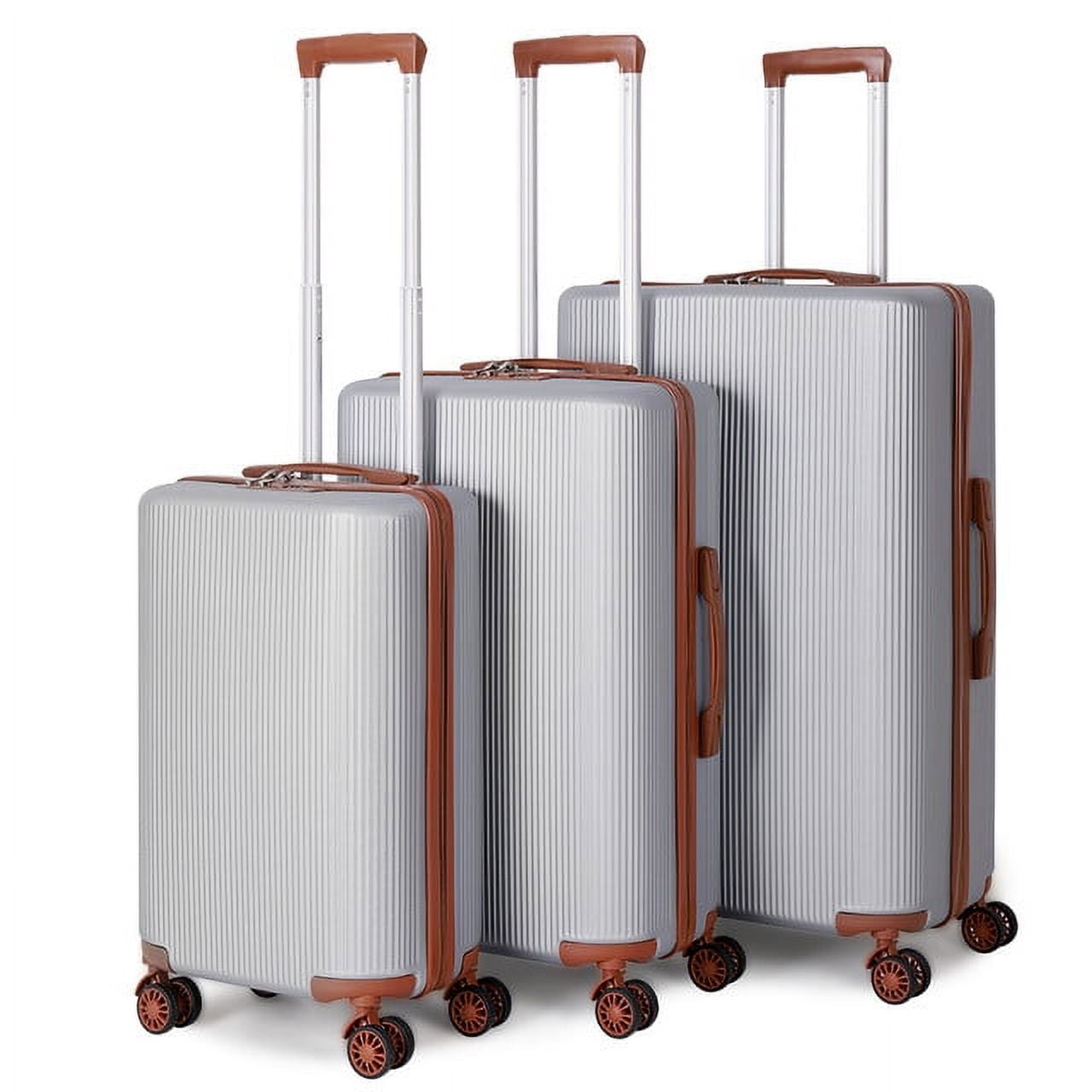 Hikolayae Cottoncandy Collection 3 Piece Hardside Spinner Suitcase