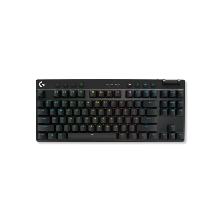Logitech G PRO X TKL Wireless Gaming Keyboard, LIGHTSYNC RGB, PBT