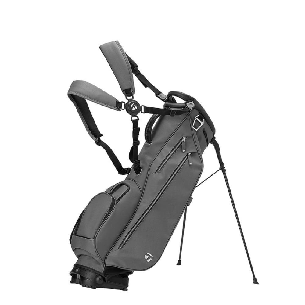 NEW TaylorMade Golf Vessel Lite Lux Stand Bag 4-way Top - Gray