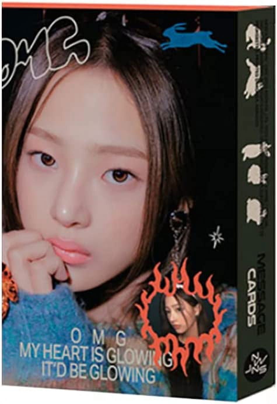 NEWJEANS - 1ST SINGLE 'OMG' MESSAGE Card Version (MINJI) CD