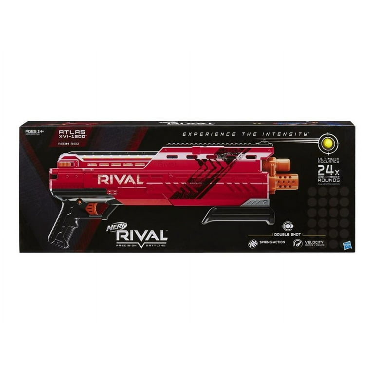 Nerf Rival Atlas XVI-1200 Blaster (Red) - Walmart.com
