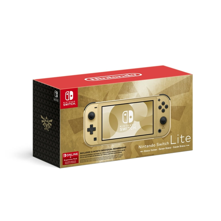 Nintendo Switch™ Lite: Hyrule Edition with Bonus Nintendo Switch