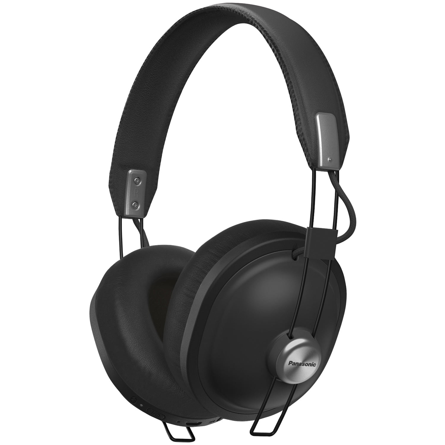 Panasonic RP-HTX80B-K Retro Bluetooth Over-Ear Headphones (Matte