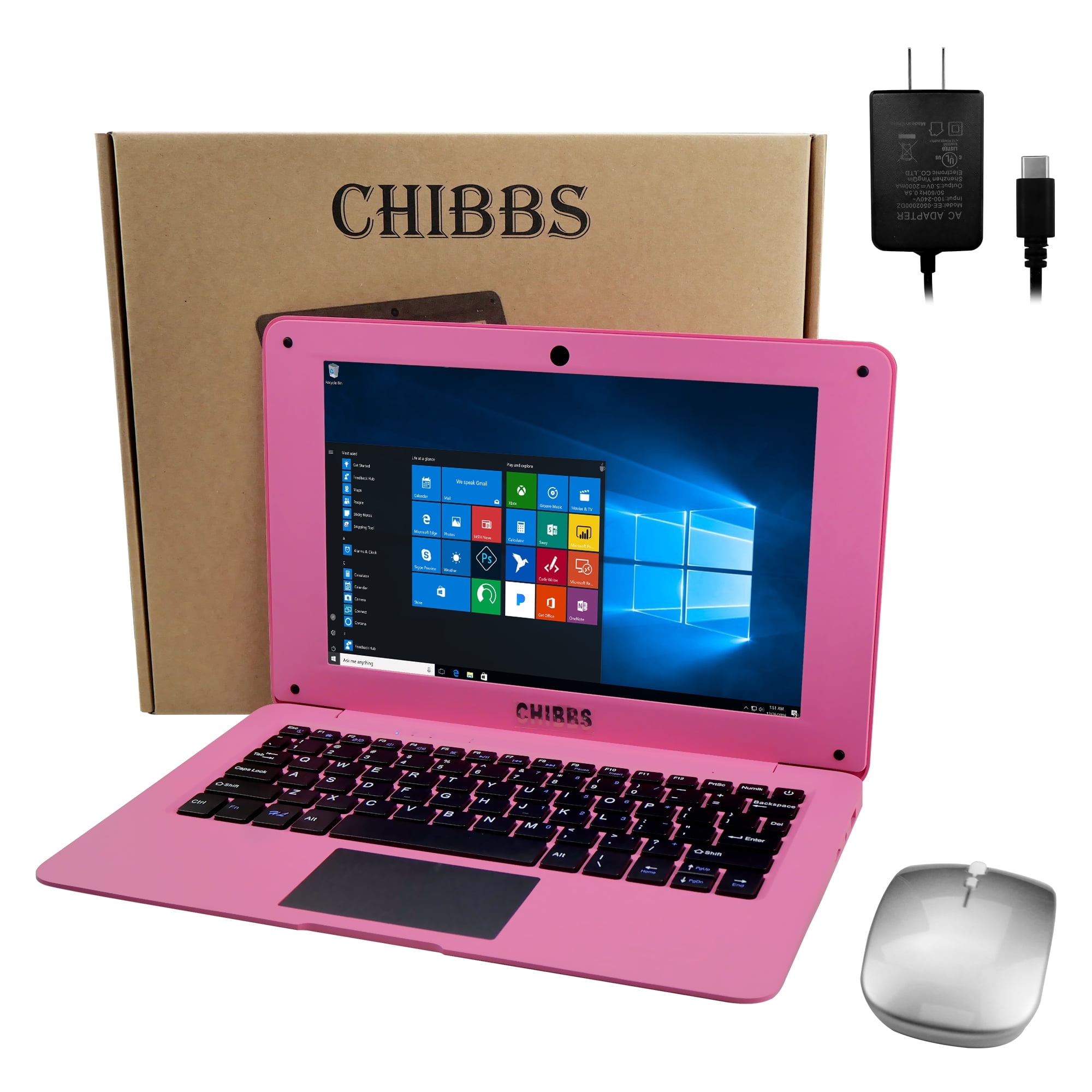 T&C 10 Inch Small Notebook, Windows 10, Intel Z-8350, 6GB RAM