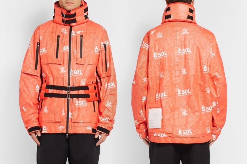 TheSoloIst. Printed Tyvek® Shell Hooded Jacket | Hypebeast