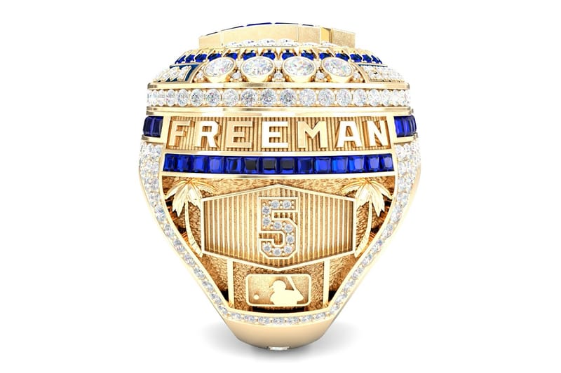 ロサンゼルス・ドジャースに贈られたMLBワールドシリーズの