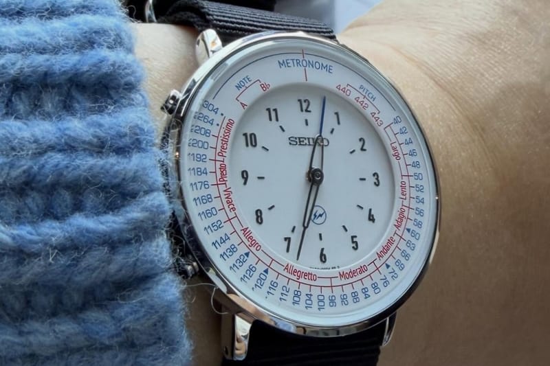 fragment x Seiko Metronome Watch First Look | Hypebeast