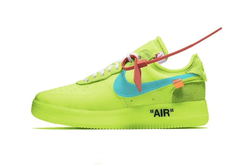 Virgil Abloh x Nike Air Force 1 Low in 