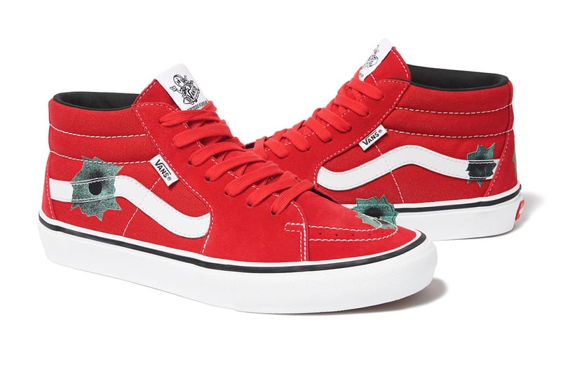 Supreme x Vans Skate Grosso Mid by Nate Lowman | Hypebae