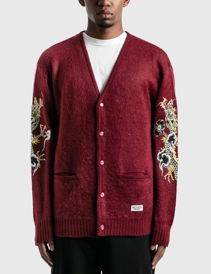 WACKO MARIA - Wacko Maria X Tim Lehi Mohair Cardigan | HBX