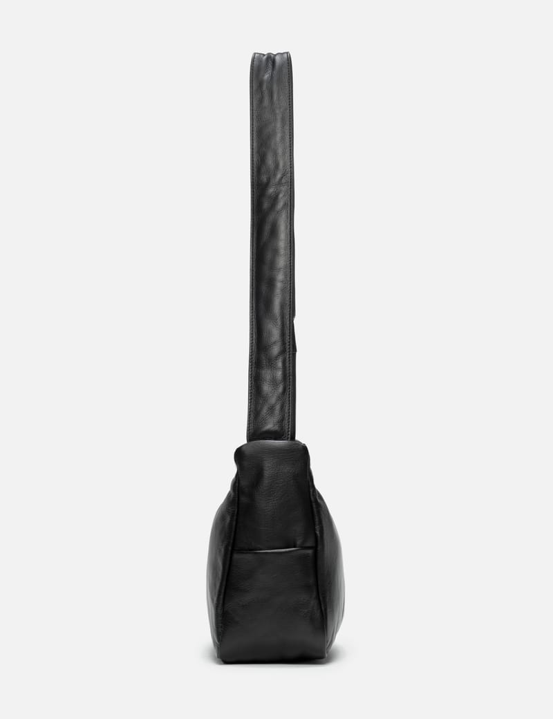 CLESSTE Leather Holiday Bag - Black cowhide crossbody with