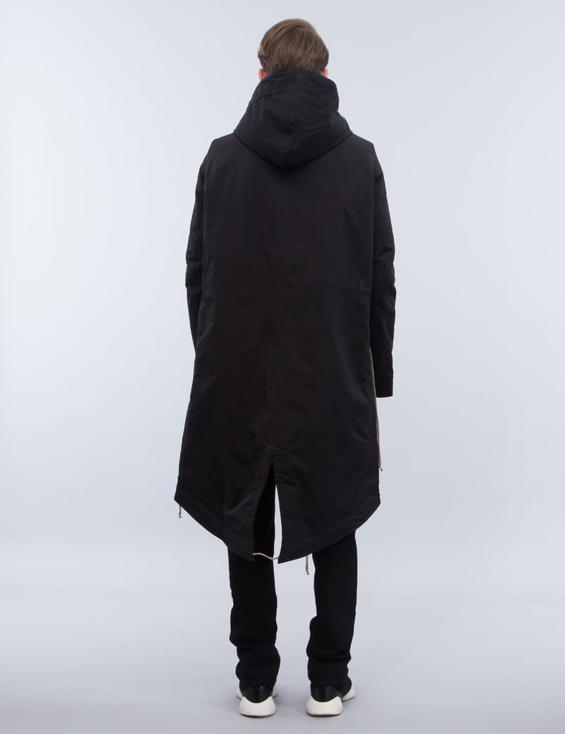 Rick Owens Drkshdw - Fishtail Parka | HBX