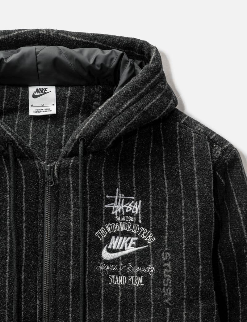 ナイキ - Nike X Stüssy ストライプ ウールジャケット | HBX