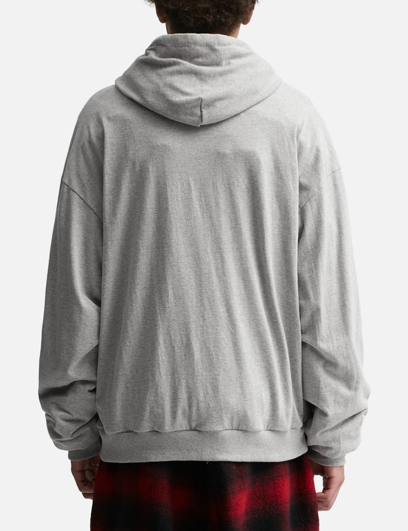 PROJECT G/R - REVERSIBLE LASER CUT ZIP HOODIE | HBX