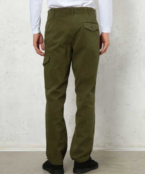 STD GLR DRILL COMBAT/TRO パンツ （カーゴパンツ）｜green label