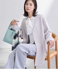 ノーカラージャケット（条件：グレー系）| ファッション通販