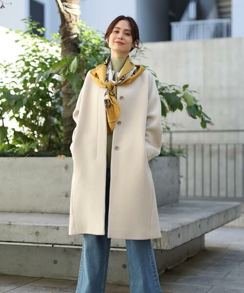 セール】 ノーカラーコート （その他アウター）｜INED / イネド