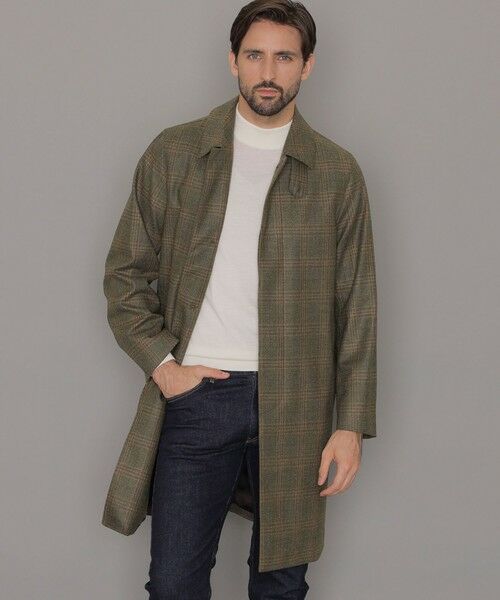 セール】 【DUNFORD】【Loro Piana Fabric】チェックウールステン