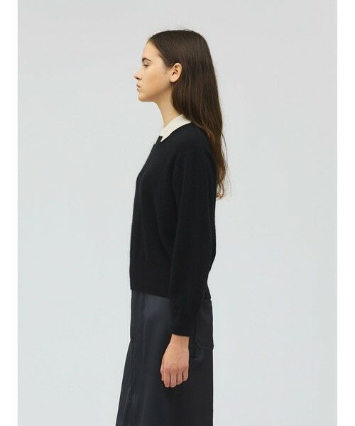 セール】 mizuiro ind ハイゲージ襟付きプルオーバー （ニット