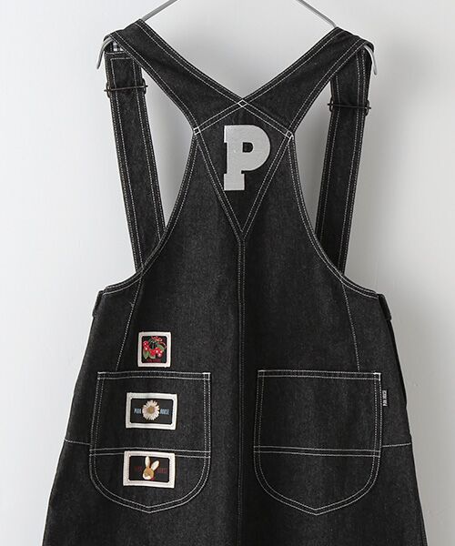 セール】 デニムジャンパースカート （ロング・マキシ丈ワンピース