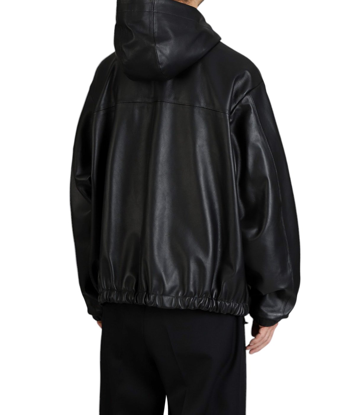 LEATHER HOODED SHORT JACKET | ssstein(シュタイン) / アウター